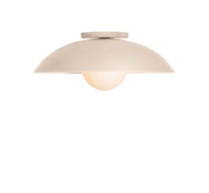 luminaire suspendu au plafond beige