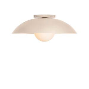 luminaire suspendu au plafond beige